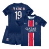 Maglia ufficiale Paris Saint Germain Lee Kang In 19 Casa 2024-25 per Bambino